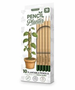 MikaMax Pencil Planter – Σετ με 10 Μολύβια που Φυτεύονται