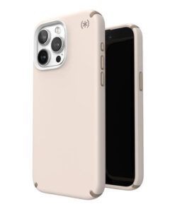 Speck iPhone 15 Pro Max Case - MagSafe - Presidio2 Pro Bleached Bone/Heirloom Gold Coastal Blue/Dust Grey Dahlia Pink/Rose Copper Digital Pink/Blossom Pink Black/Slate Grey Charcoal Grey/Cool Bronze Bleached Bone/Heirloom Gold