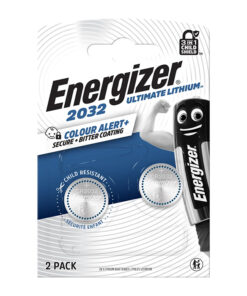 Μπαταρία λιθίου (κουμπί) Energizer Ultimate CR2032, σε blister 2 μπαταριών. - ENERGIZER CR2032