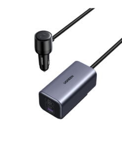 Φορτιστής Αυτοκινήτου GaN PD 150W UGREEN EC706 35571 4 Θέσεων Γκρί