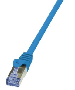 Καλώδιο Δικτύου S/FTP CAT6A LogiLink CQ3016S 0.25m Μπλε