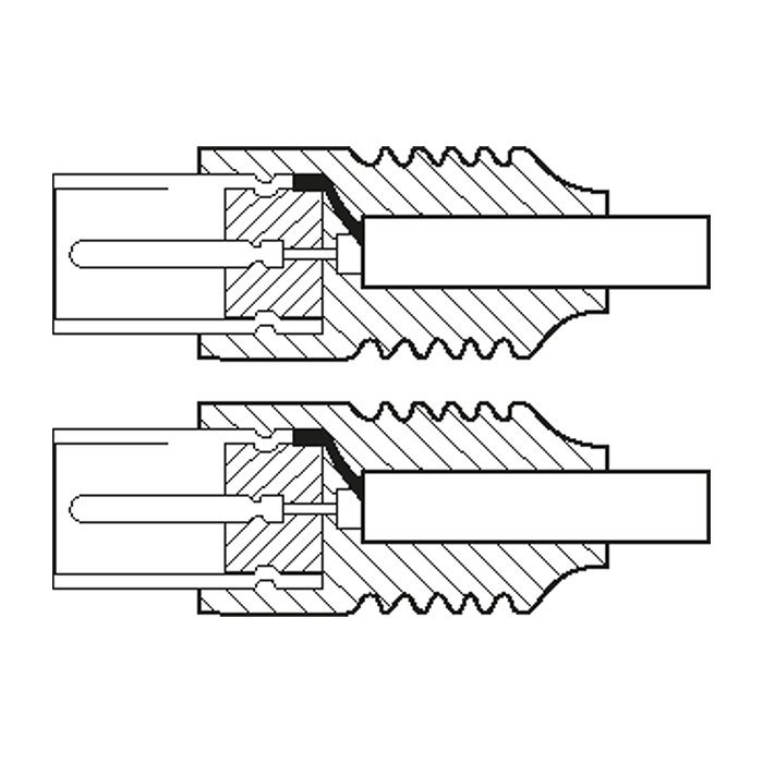 Καλώδιο IEC (Coax) αρσ. - IEC (Coax) αρσ., 1.50m σε μαύρο χρώμα. - GOOBAY 68146 - Image 3
