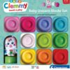 Soft Clemmy Σετ 10 Μαλακά Τουβλάκια & Φιγουράκι Μονόκερος Για 3+ Ετών