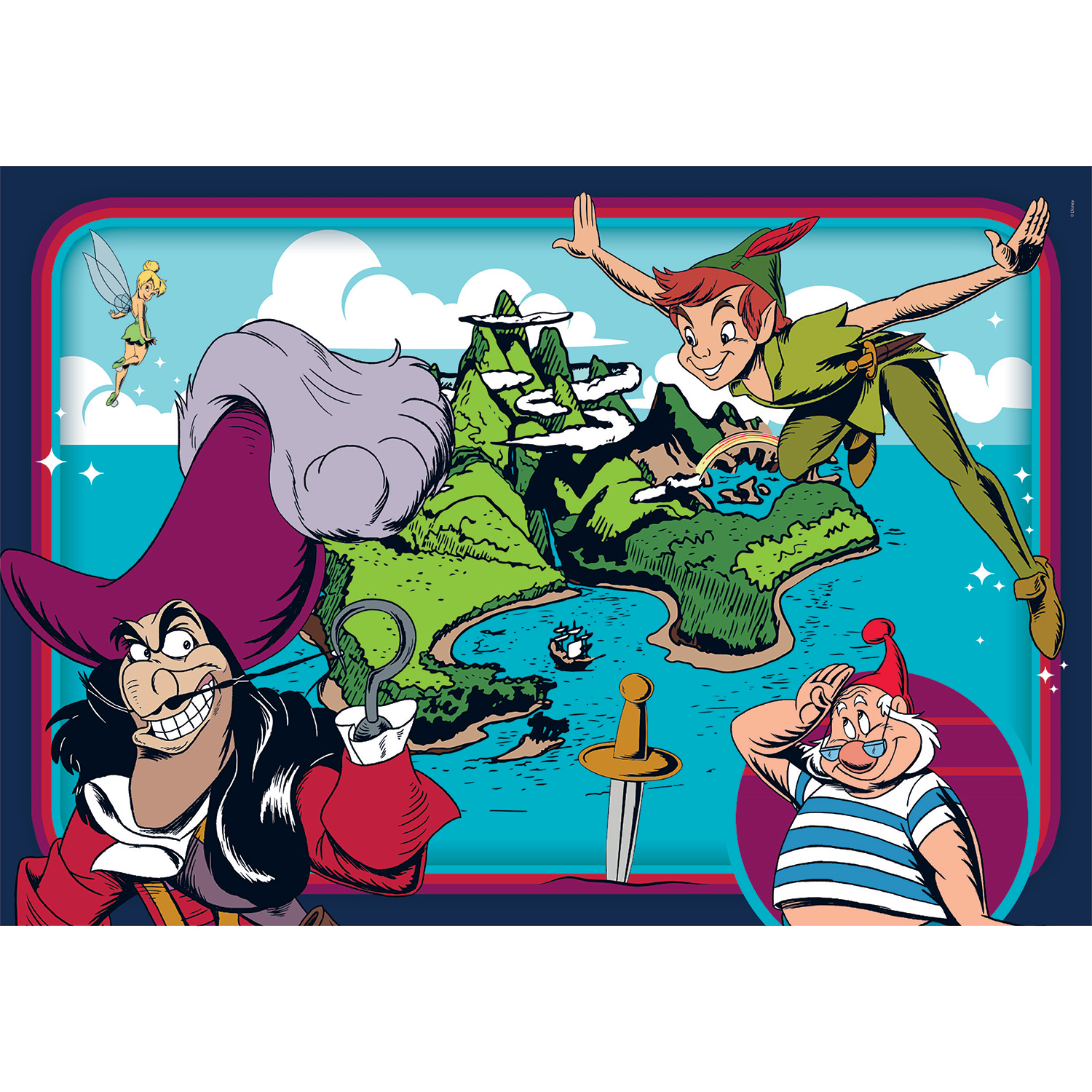 Clementoni Παζλ Super Color Disney Classics 2x60τμχ - Image 5