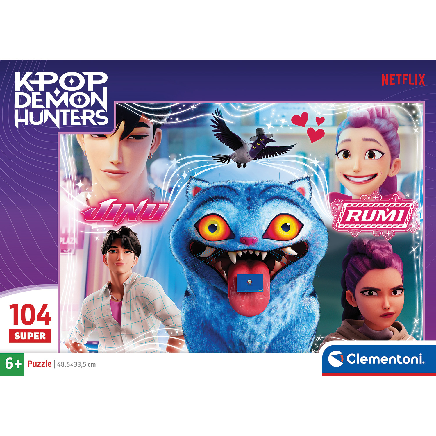 Clementoni Παζλ Super Color K-Pop Demon Hunters 104 τμχ