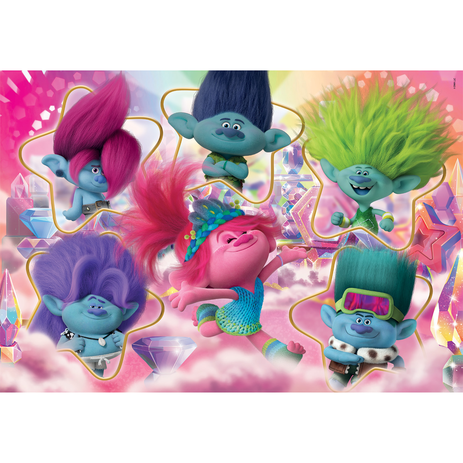 Clementoni Παζλ Super Color Trolls 3 180τμχ - Image 4