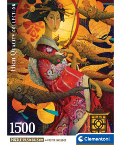 Clementoni Παζλ High Quality Collection O Χορός των Koinobori 1500 τμχ - Compact Box