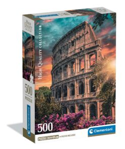 Clementoni Παζλ High Quality Collection Κολοσσαίο 500 τμχ - Compact Box