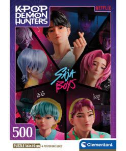 Clementoni Παιδικό Παζλ High Quality K-Pop Demon Hunters Compact Box 500 τμχ