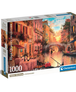 Clementoni Παζλ High Quality Collection Βενετία 1000 τμχ - Compact Box