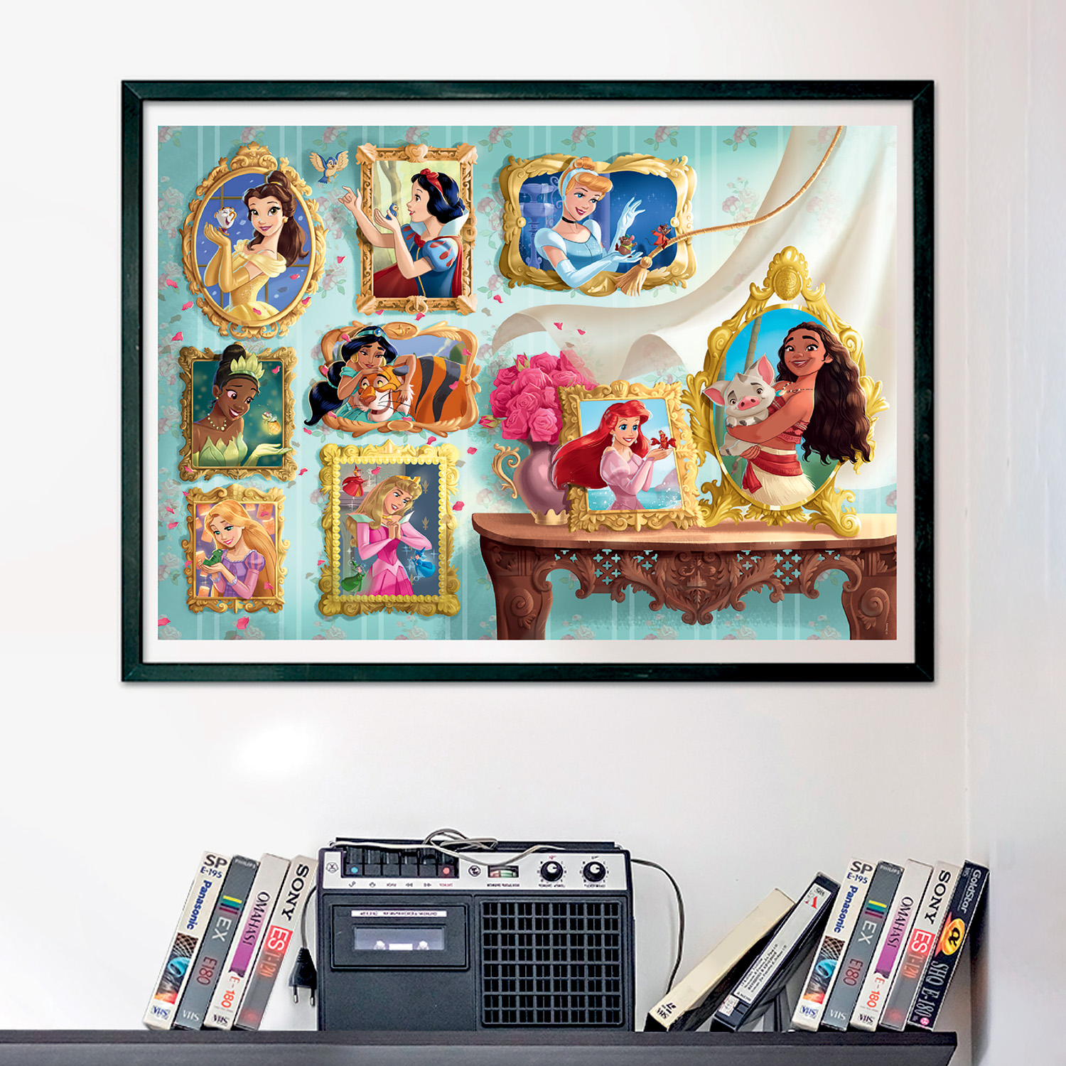 Clementoni Παζλ High Quality Disney Princess 1000 τμχ - Compact Box - Image 2