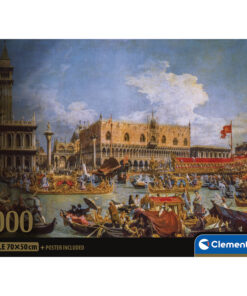 Clementoni Παζλ Museum Canaleto Η Επιστροφή του Βουκεντόρου - Compact Box 1000τμχ