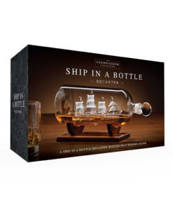 The Source - Ship in a Bottle Decanter Γυάλινη Καράφα Πλοίο σε Μπουκάλι
