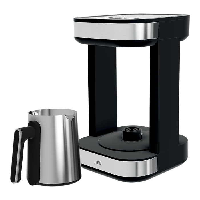 Premium Design Ηλεκτρικό μπρίκι ελληνικού καφέ, 400W - LIFE TABIS 2 - Image 2