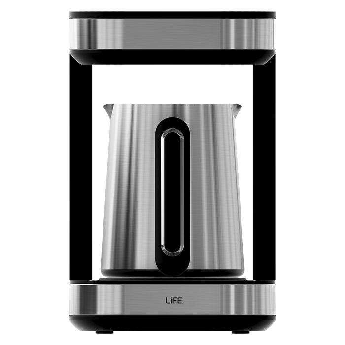 Premium Design Ηλεκτρικό μπρίκι ελληνικού καφέ, 400W - LIFE TABIS 2 - Image 4