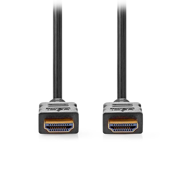 Καλώδιο High speed HDMI with Ethernet, HDMI αρσ. - HDMI αρσ., 5.00m. - NEDIS CVGB34060BK50 - Image 2