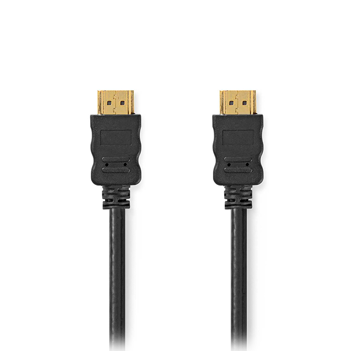 Καλώδιο High speed HDMI with Ethernet, HDMI αρσ. - HDMI αρσ., 5.00m. - NEDIS CVGB34060BK50 - Image 3