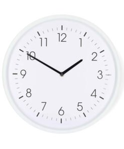 Ρολόι τοίχου διαμέτρου 36cm με μεγάλους αριθμούς, σε λευκό χρώμα. - NEDIS CLWA1426WT