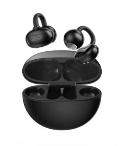 Open-ear Bluetooth ακουστικά handsfree με θήκη φόρτισης, σε μαύρο χρώμα - XO G46