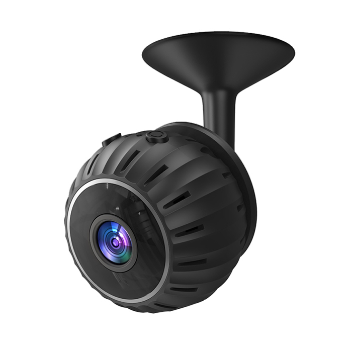 Mini Wi-Fi επαναφορτιζόμενη κάμερα 480p για εσωτερικούς χώρους, με μαγνητική επιφάνεια σε μαύρο χρώμα - XO CR17 - Image 3