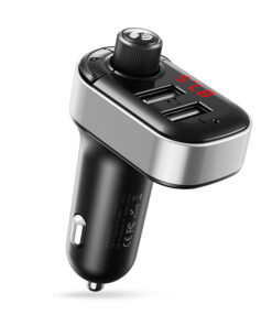 Bluetooth ΜΡ3 αναμεταδότης FM αυτοκινήτου με 2 θύρες USB-A, 15.5W - XO BCC10