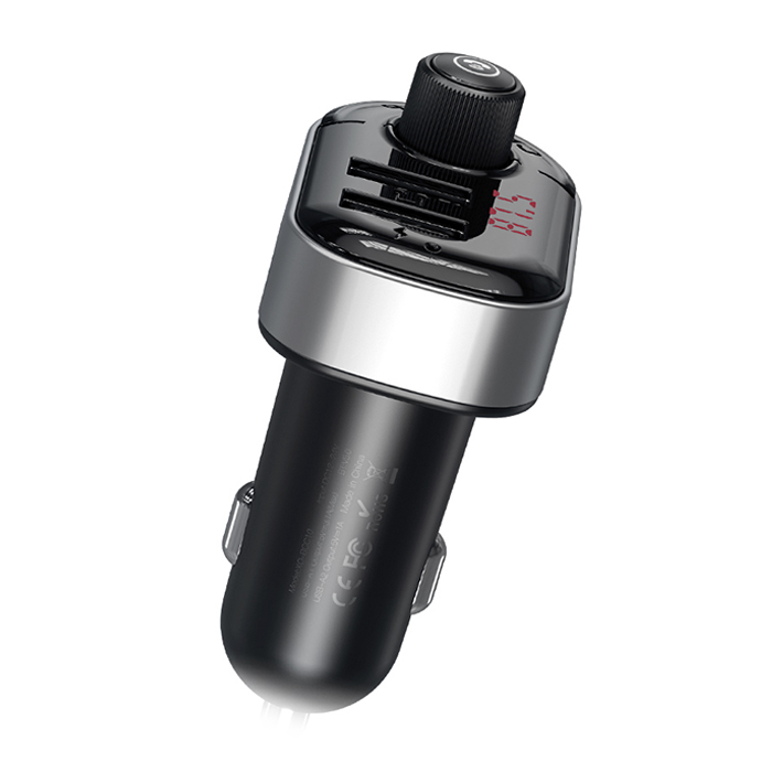 Bluetooth ΜΡ3 αναμεταδότης FM αυτοκινήτου με 2 θύρες USB-A, 15.5W - XO BCC10 - Image 3