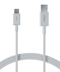 Καλώδιο Allity AUC-03 USB-A προς Lightning 1.0m 2.4A λευκό