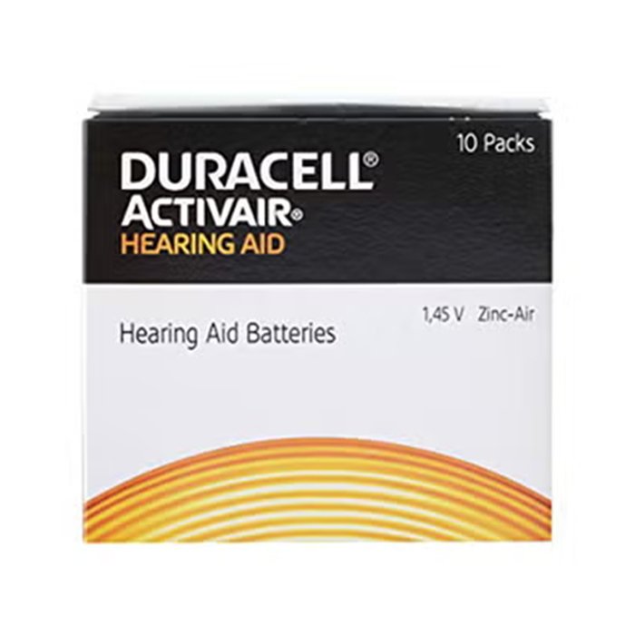 Μπαταρία ακουστικών βαρηκοΐας Duracell ActivAir 312 1.45V, σε blister 6 μπαταριών. - DURACELL 312 - Image 2