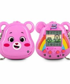 ThumbsUp! - Care Bears Digital Pet (Cheer Bear) Καταπληκτικό ρετρό ηλεκτρονικό παιχνίδι κατοικίδιο σε σχήμα μπρελόκ