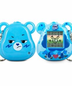 ThumbsUp! - Care Bears Digital Pet (Grumpy Bear) Καταπληκτικό ρετρό ηλεκτρονικό παιχνίδι κατοικίδιο σε σχήμα μπρελόκ