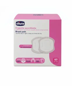 Chicco Αντιβακτηριακά Επιθέματα Στήθους με Κυψελωτή Υφή 60 τμχ