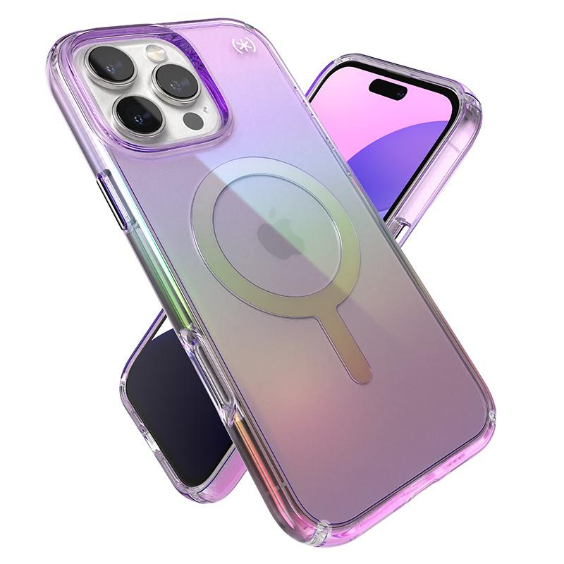 SPECK IPHONE 16 PRO MAX CASE (150775-3237) PRESIDIO LUX + MAGSAFE (AMAZING PURPLE/CLEAR) - Image 5