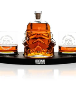ThumbsUp! - Original Stormtrooper 3D Helmet Decanter Set with Tray - Εντυπωσιακό ολοκληρωμένο σετ καράφας με δίσκο σερβιρίσματος