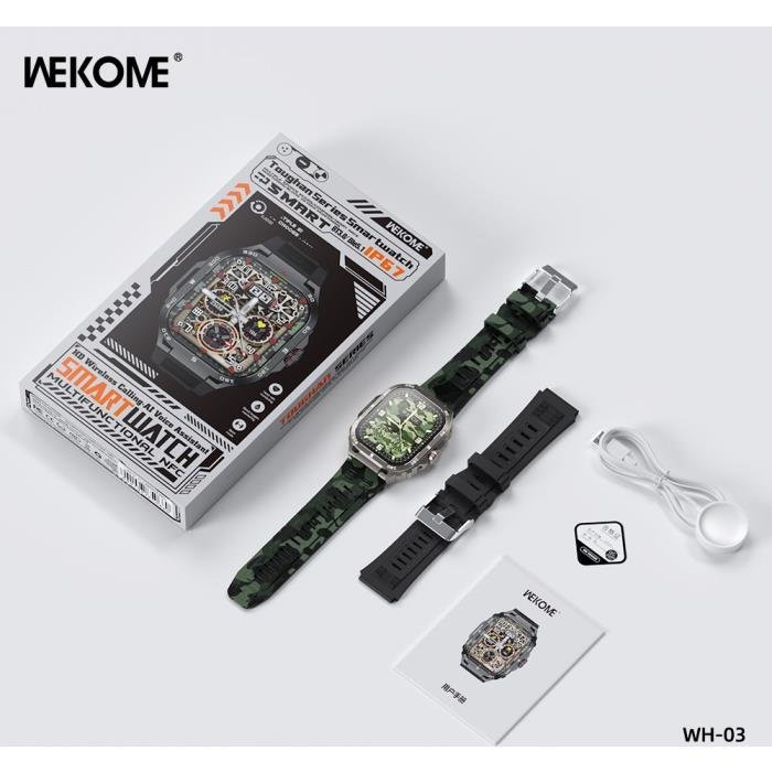 Smartwatch WK WH-03 Γκρι - Image 3