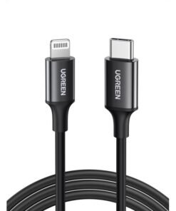 Καλώδιο Φόρτισης UGREEN US171 60751 USB-C σε Lightning PD 18W 1m Μαυρό