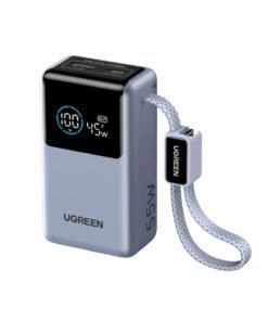 Power Bank 10000mAh 55W UGREEN PB727 75701B 2 Θέσεων, με καλώδιο USB-C