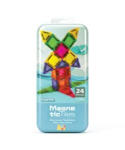 HappiHobbi Μαγνητικά Τουβλάκια Travel Set 24 τμχ Για 3+ Ετών
