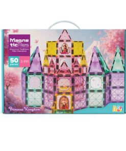 HappiHobbi Μαγνητικά Τουβλάκια Princess Kingdom 50 τμχ Για 3+ Ετών