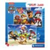 Clementoni Παζλ Super Color Paw Patrol 2Χ60 τμχ