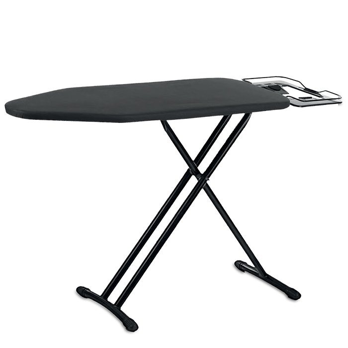 Σπαστή σιδερώστρα 120 x 38cm, σε μαύρο χρώμα - LIFE SOIREE 120 BLACK
