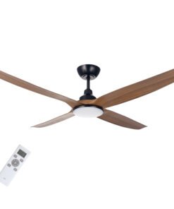 Ανεμιστήρας οροφής DC 56" με LED φωτιστικό και τηλεχειριστήριο, 38W - LiFE GRANDE APELIOTES NATURE