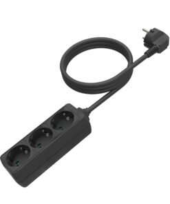 Πολύπριζο 3 θέσεων, με καλώδιο 1.5m σε μαύρο χρώμα - SONORA PSB300