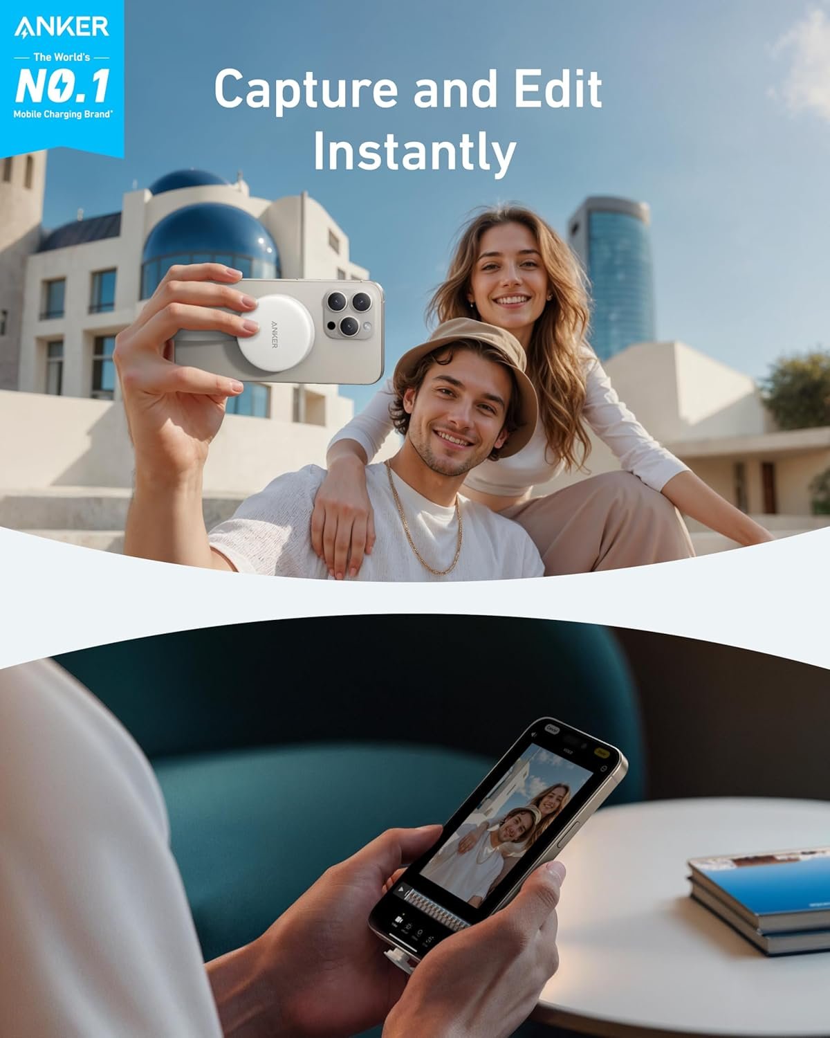 ANKER MagGo USB-C Adapter 3-in-1, 10Gbps For Iphone - Image 5