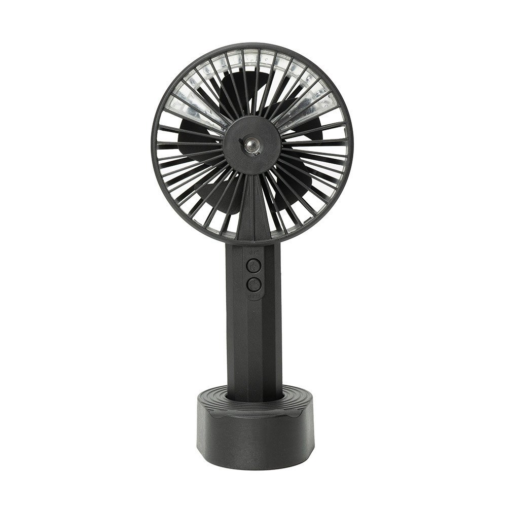 The Source – BeCool! Rechargeable Mist Fan – Επαναφορτιζόμενος Ανεμιστήρας με Ψεκασμό Νερού (Μαύρος)