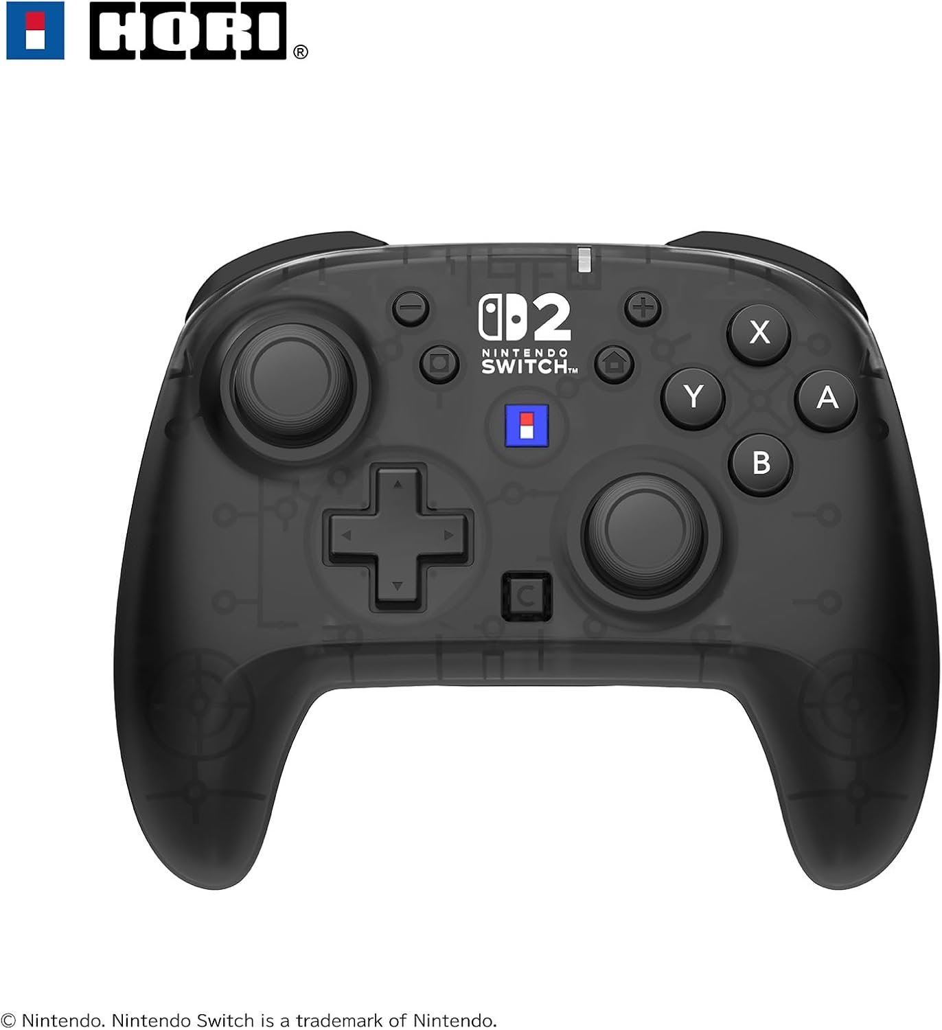HORI (NSX-126E) WIRELESS HORIPAD (BLACK) FOR SWITCH 2/SWITCH/SWITCH OLED/SWITCH LITE