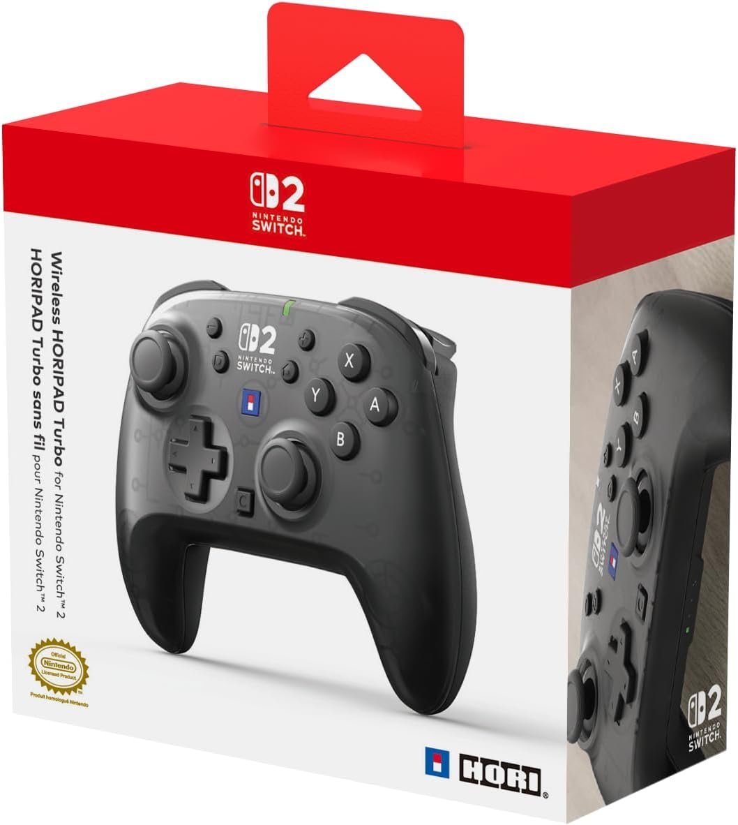 HORI (NSX-126E) WIRELESS HORIPAD (BLACK) FOR SWITCH 2/SWITCH/SWITCH OLED/SWITCH LITE - Image 5