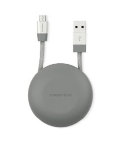 Vonmählen Premium Cable USB-A to microUSB The Luxury Cable Καλώδιο δεδομένων - Silver