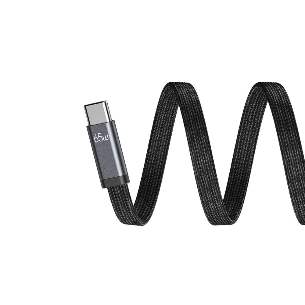 Καλώδιο Φόρτισης WK WDC-C16 USB-C σε USB-C PD 65W 1.2m Μαύρο - Image 2