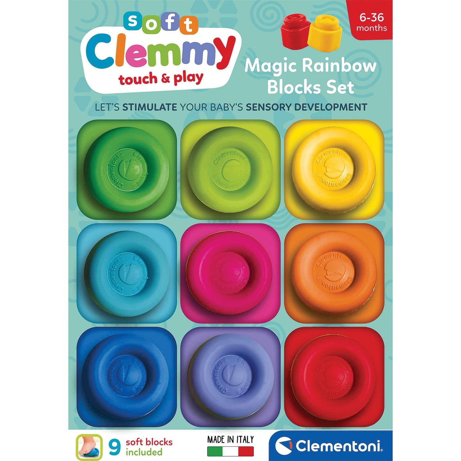 Soft Clemmy Σετ 9 Μαλακά Τουβλάκια