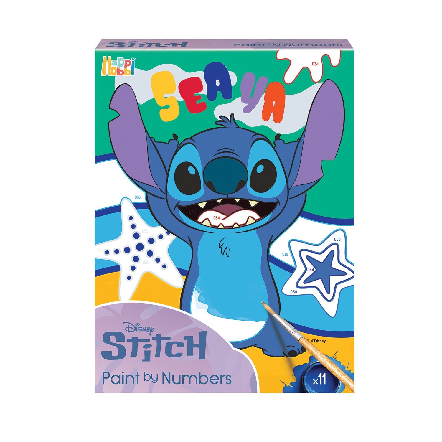 HappiHobbi Paint By Numbers Stitch Για 7+ Ετών - Image 2